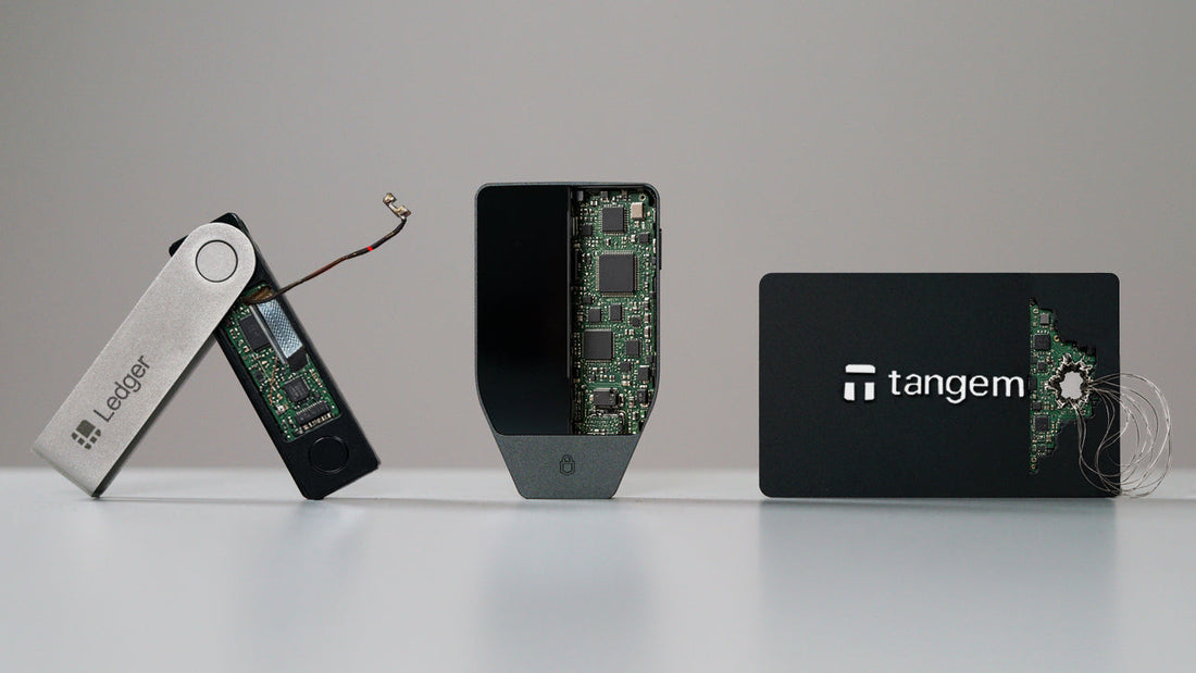 Hardware implant found inside a Ledger wallet