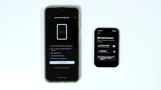 OneKey Pro 2 setup -- QR code to connect to the OneKey app