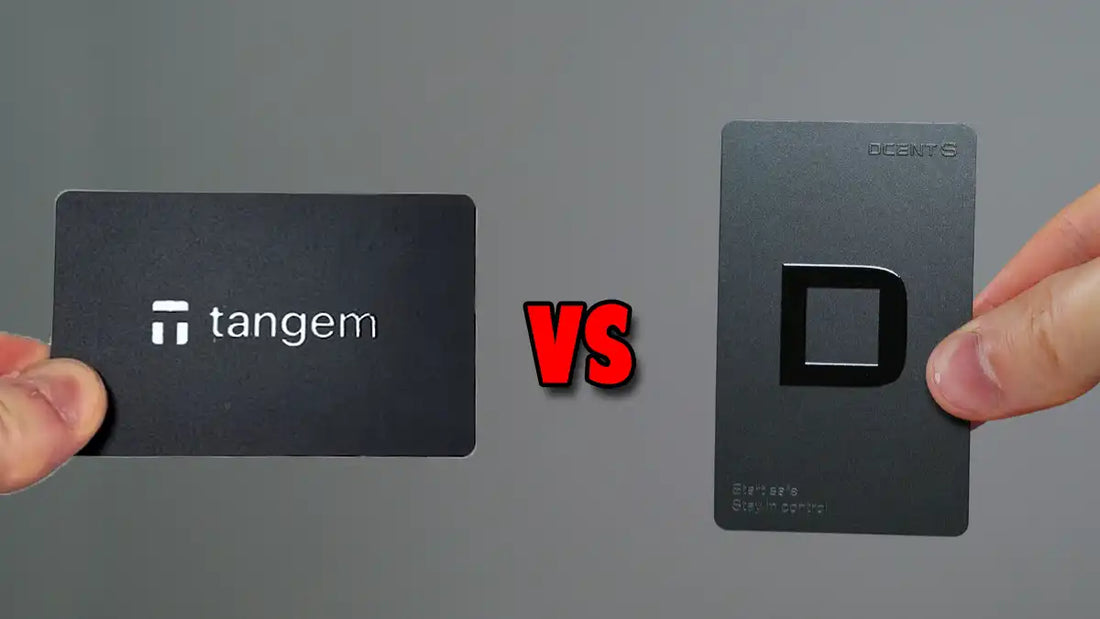 DCENT S vs Tangem: Which Card Wallet Should You Buy?